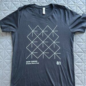 New Order Dreams never End 81 T shirt